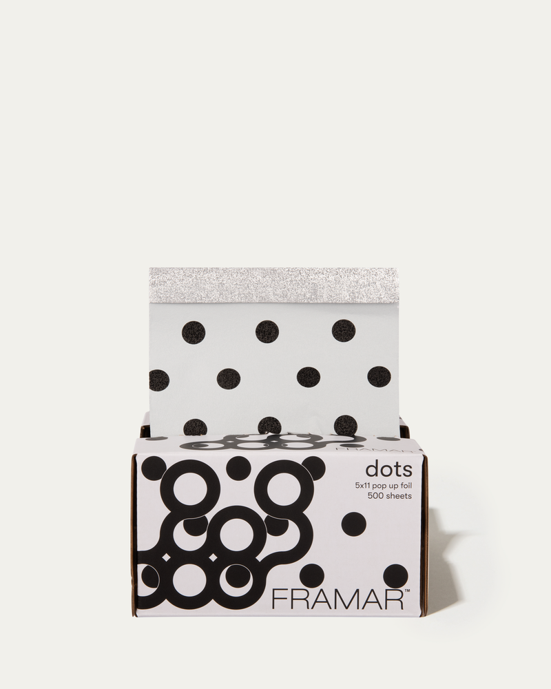 5x11 Pop Up - Black & White Dots