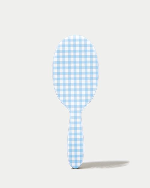 Blue Gingham - Detangle Brush