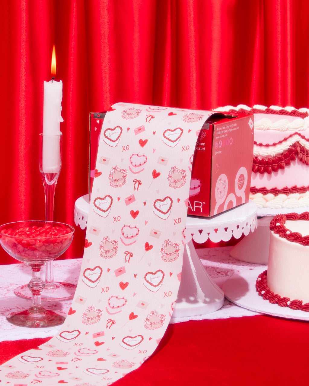 Cake My Day - Embossed Roll