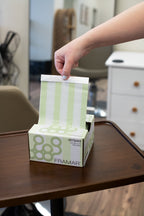5x11 Pop Up - Celery Stripes