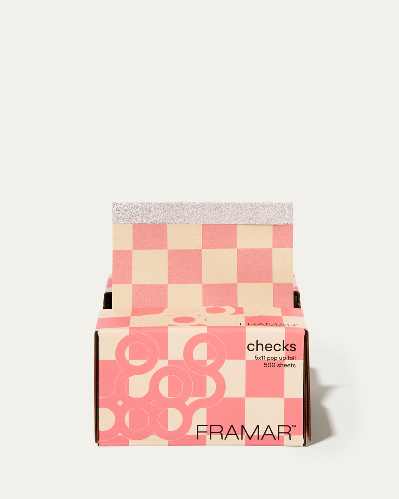 Beige & Pink Checks - Pop Up