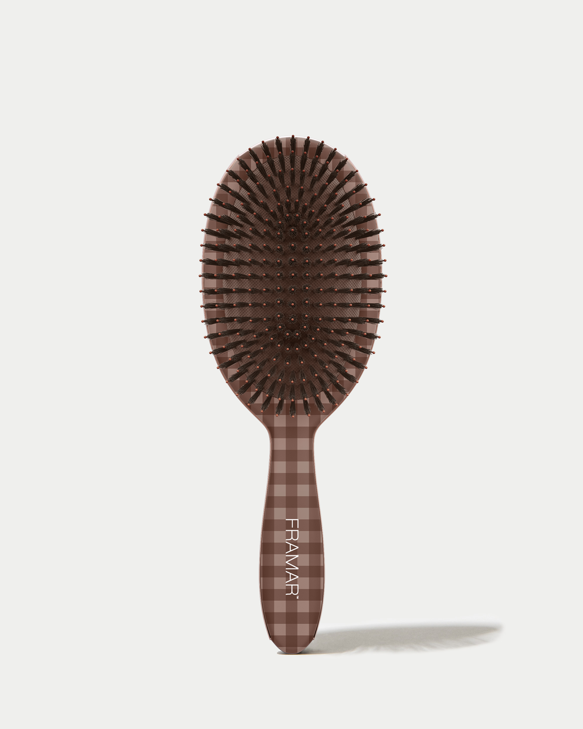 Polish Brush Chocolate Gingham