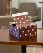 5x11 Pop Up - Chocolate Dots