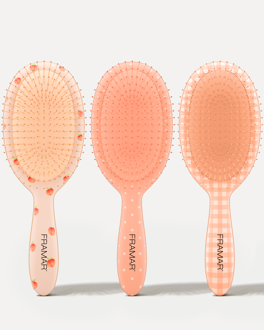 Peach Please - 9PC Detangle Brush Display