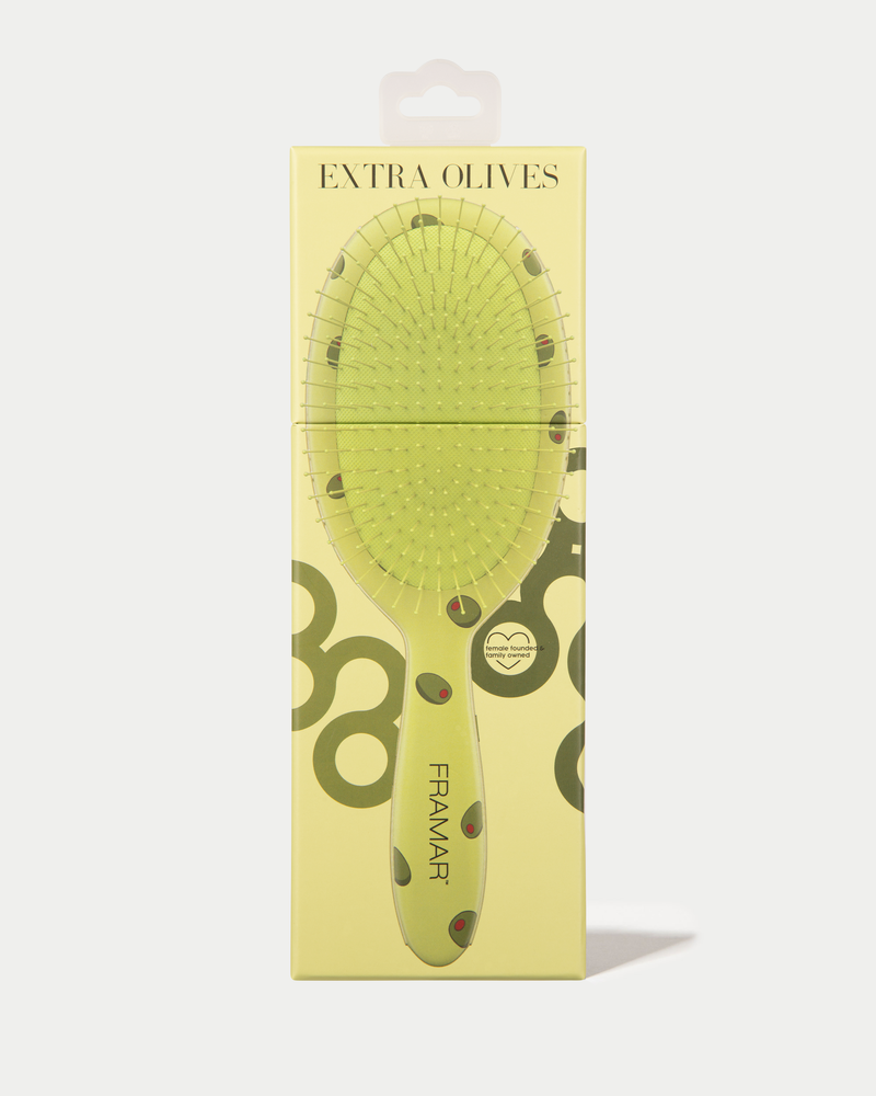 Extra Dirty Detangle Brush - Extra Olives