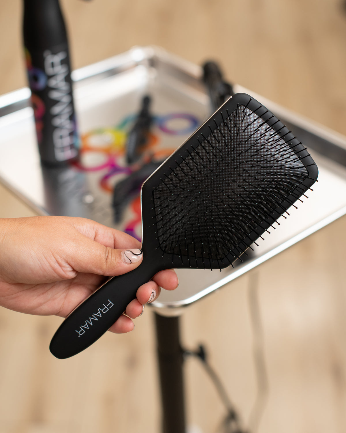 Black to the Future - Paddle Brush