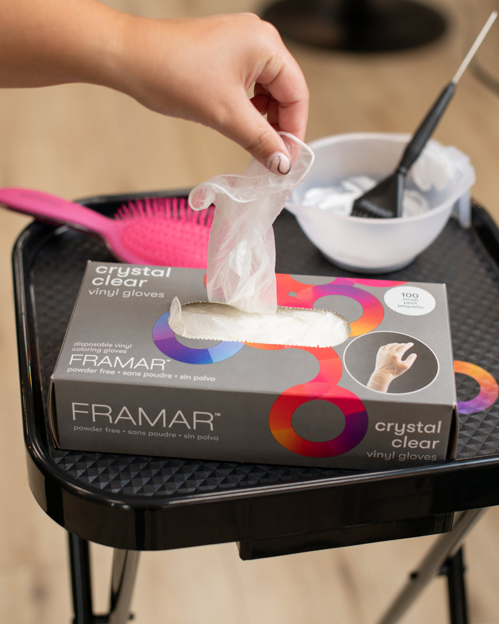 Crystal Clear Disposable Gloves