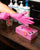 Pink Paws Nitrile Gloves - 100 count