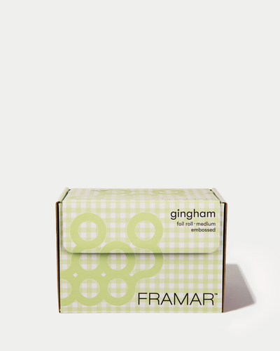 Embossed Roll - Green Gingham-hover