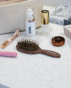 Mini Polish Brush - Chocolate Gingham