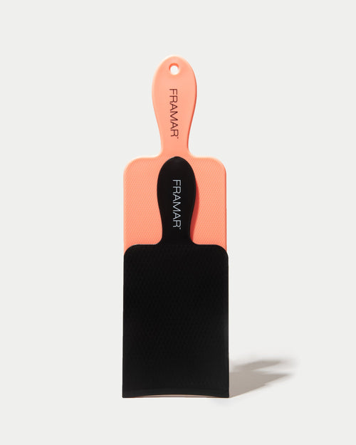Balayage board, framar paddle back, black and orange boards, framar balayage board, board for balayage, balayage hair board, hairdressing balayage board, balayage boards, balayage board long, balayage plastic board, foiling board, balayage board set, balayage boards-original