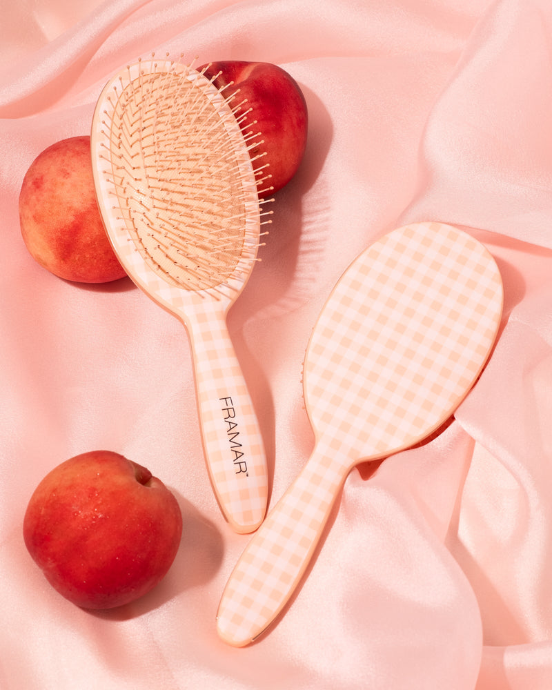 Peach Please Belle detangle brush