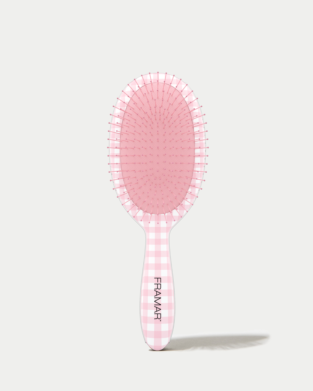 Pink Gingham - Detangle Brush