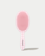 Pink Gingham - Detangle Brush