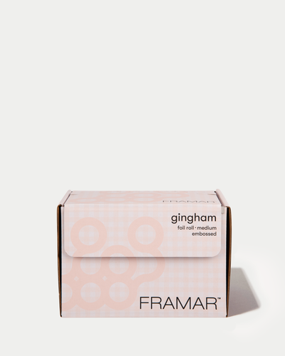 Embossed Roll - Pink Gingham-hover