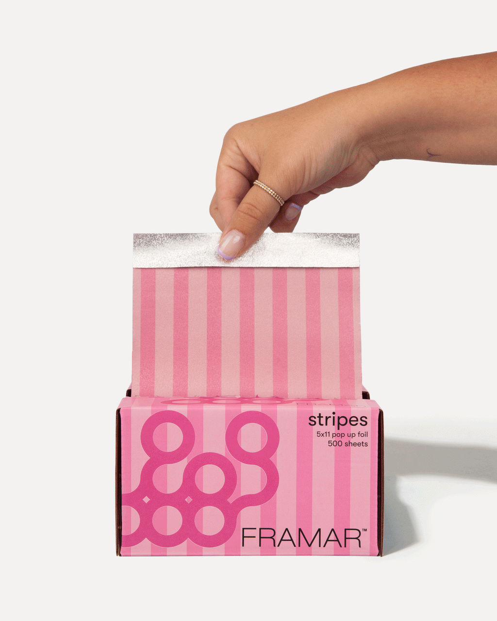 5x11 Pop Up - Pink Stripes