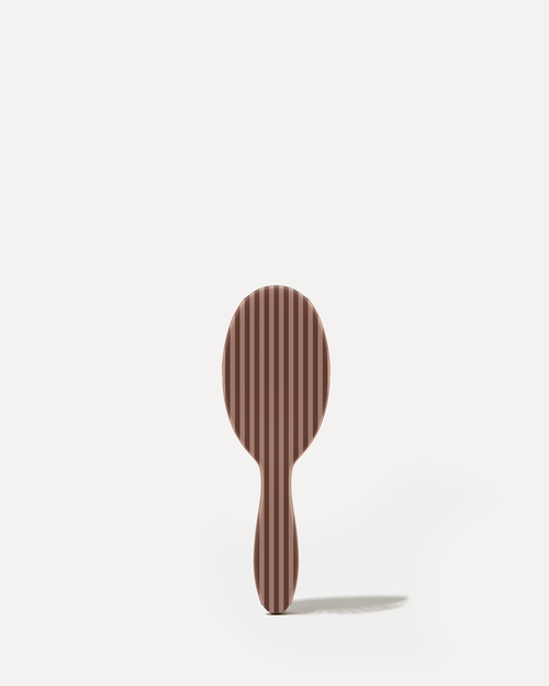 Mini Polish Brush - Chocolate Stripes