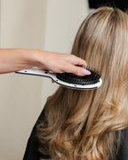 Polish Brush Black and White Polka Dots
