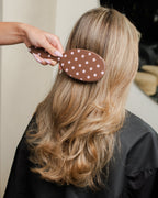 Polish Brush Chocolate Polka Dots