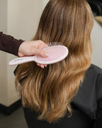 Pink Gingham - Detangle Brush
